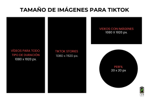 Guía de tamaño imágenes TikTok 2024