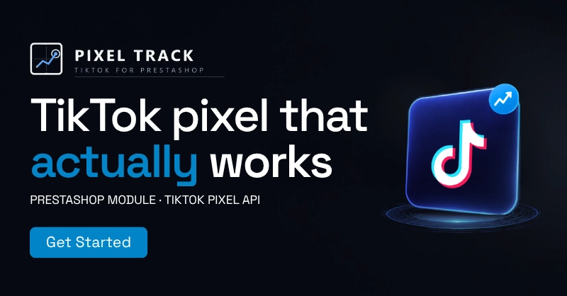 PixelTrackTikTok for PrestaShop banner